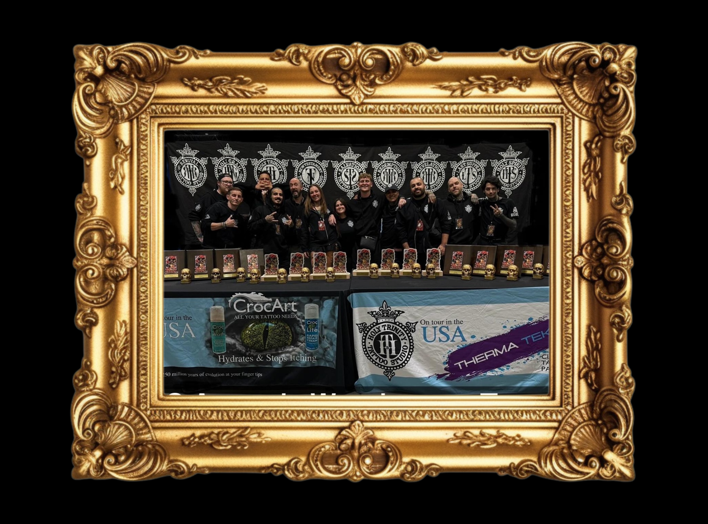 revival Tattoo Studio Trophy Room