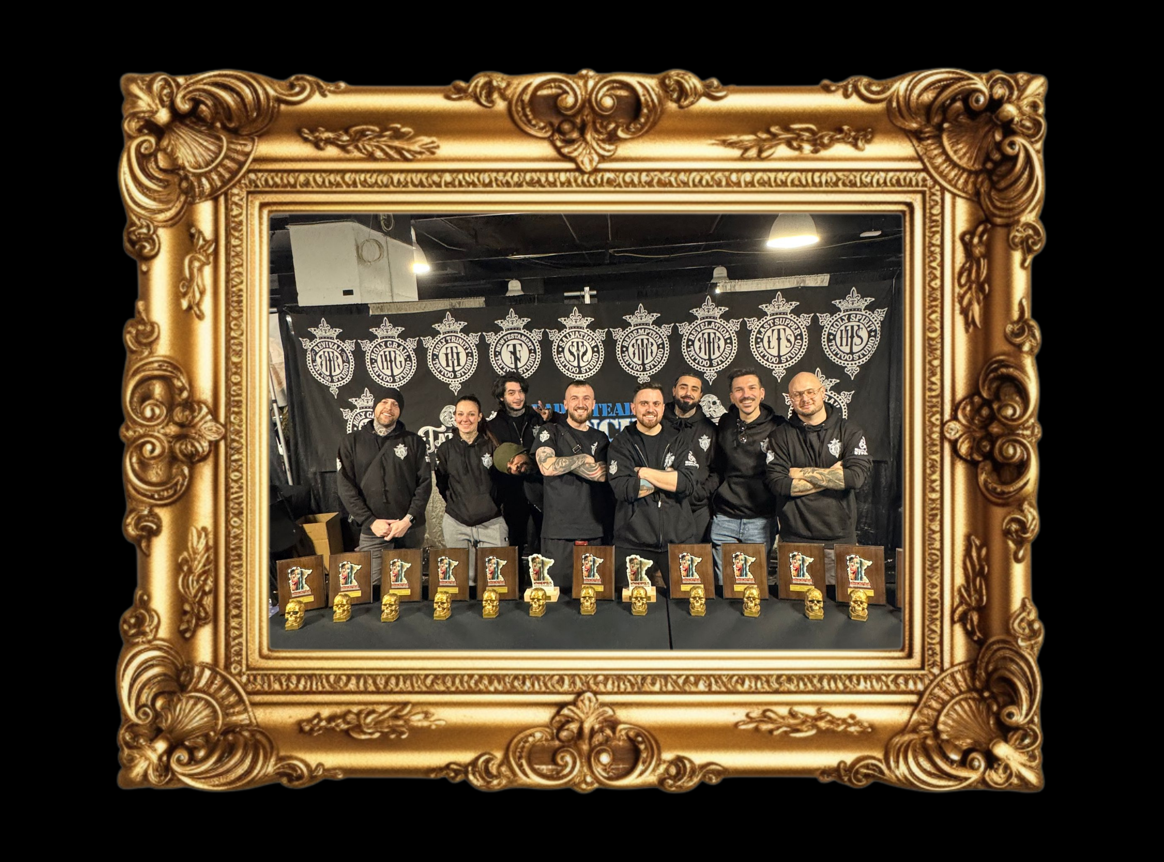 revival Tattoo Studio Trophy Room